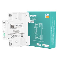 SONOFF BASIC-1GSP інтелектуальний вимикач на DIN рейку через Matter Over WiFi, сумісний з Apple Home від SONOFF за 1215грн (код товару: BASIC-1GSP )
