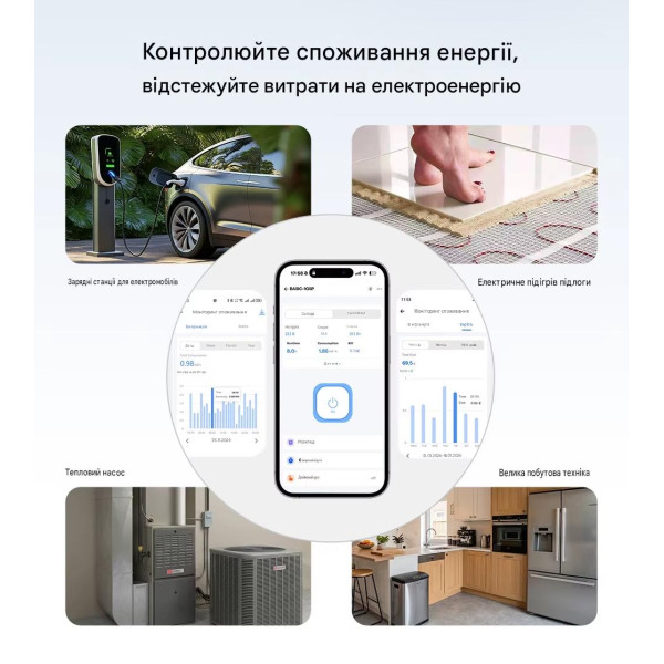 SONOFF BASIC-1GSP інтелектуальний вимикач на DIN рейку через Matter Over WiFi, сумісний з Apple Home від SONOFF за 1215грн (код товару: BASIC-1GSP )