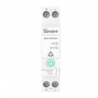 SONOFF BASIC-1GSP інтелектуальний вимикач на DIN рейку через Matter Over WiFi, сумісний з Apple Home від SONOFF за 1215грн (код товару: BASIC-1GSP )