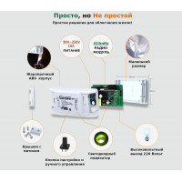 Sonoff RF R2 Радио (433 МГц) + WIFI Беспроводной Выключатель Для Умного Дома c таймером ANDROID, iOS от SONOFF