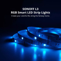 WiFi Светодиодная RGB лента на 5 метров SONOFF L3 з микрофоном от SONOFF