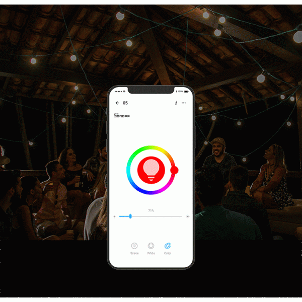 SONOFF B02-B, B05-B Розумна світлодіодна лампочка Wi-Fi від SONOFF за 315грн (код товару: B205 )
