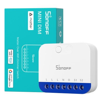 Диммер SONOFF MINI Extreme (Matter через Wi-Fi) | MINI-DIM