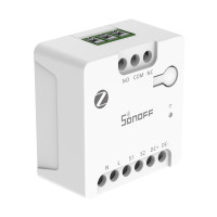 SONOFF MINI-ZBD Zigbee интеллектуальный коммутатор с сухими контактами и поддержкой NO/NC, гибким питанием AC/DC от SONOFF