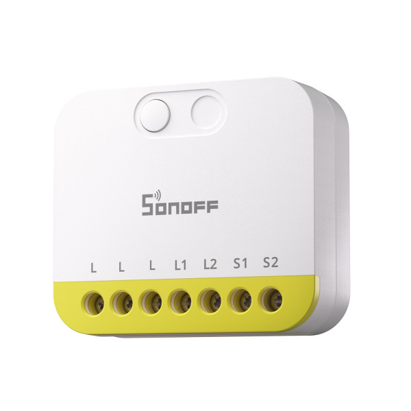 SONOFF MINI-DUO-L – 2-канальный интеллектуальный выключатель Zigbee (без нейтрали) от SONOFF