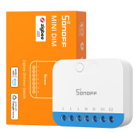 Zigbee димер  SONOFF MINI-ZBDIM MINI Extreme (контроль потужності, плавне регулювання)