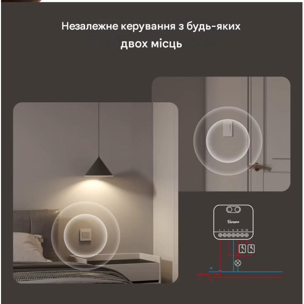 Zigbee диммер SONOFF MINI-ZBDIM MINI Extreme (контроль мощности, плавное регулирование) от SONOFF