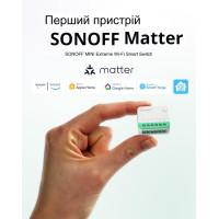 Sonoff MINIR4M Extreme Matter миниатюрный проходной WiFi переключатель для 1-го или 2-х выключателей от SONOFF