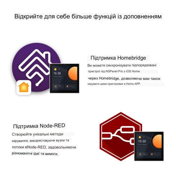 Sonoff Nspanel Pro настенная панель управления и мониторинга умного дома с поддержкой WiFi и Zigbee протоколов от SONOFF