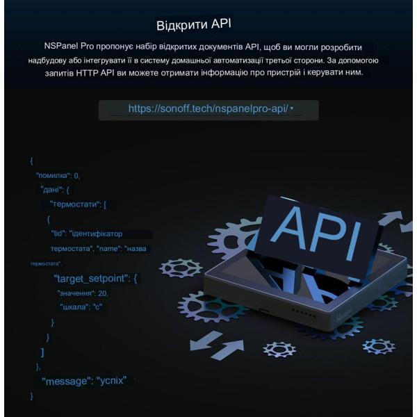 Sonoff Nspanel Pro настенная панель управления и мониторинга умного дома с поддержкой WiFi и Zigbee протоколов от SONOFF