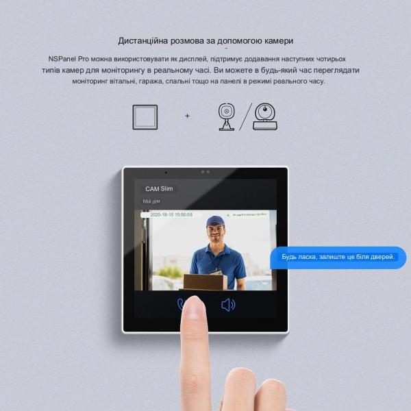 Sonoff Nspanel Pro настінна панель управління та моніторингу розумного будинку p підтримкою WiFi та Zigbee протоколів від SONOFF за 3995грн (код товару: NSPRO )