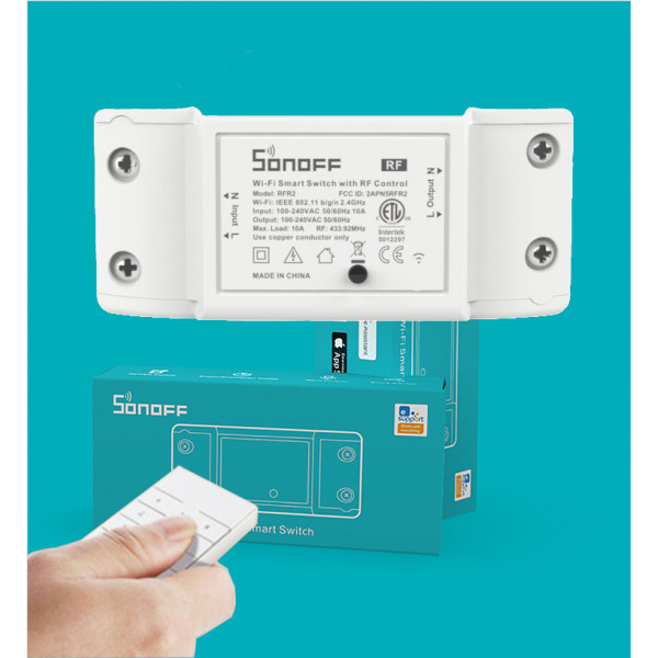 Sonoff RF R2 Радио (433 МГц) + WIFI Беспроводной Выключатель Для Умного Дома c таймером ANDROID, iOS от SONOFF