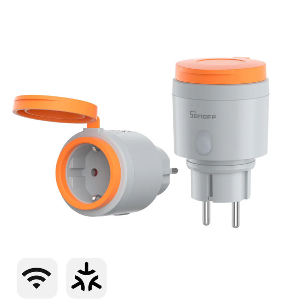 WiFi Matter розетка SONOFF S61s для уличного использования (Евро) от SONOFF WiFi Matter розетка SONOFF S61s для уличного использования (Евро) от SONOFF