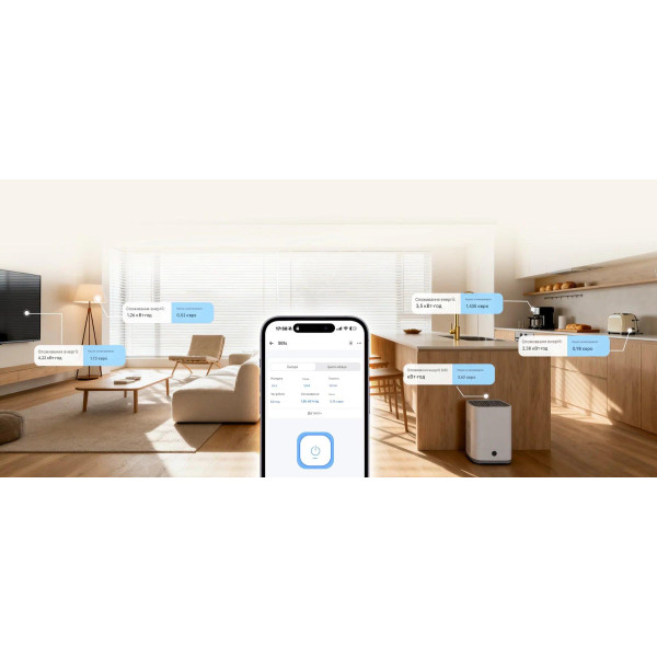 WiFi Matter розетка со счетчиком SONOFF iPlug Gen2 S61s (Євро) от SONOFF