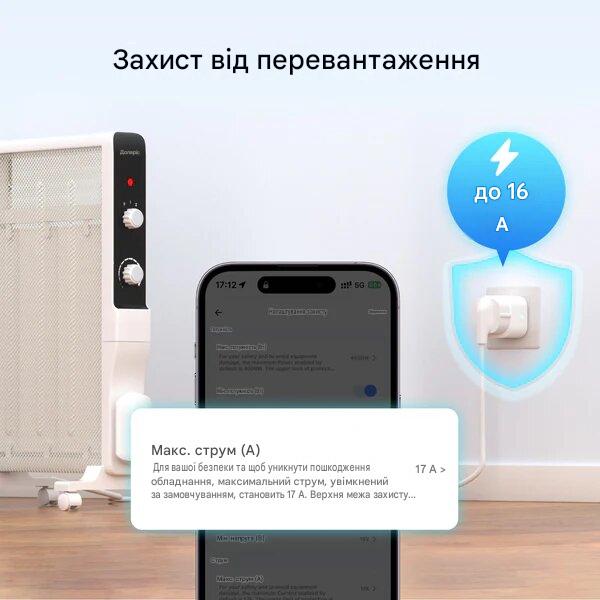 WiFi Matter розетка со счетчиком SONOFF iPlug Gen2 S61s (Євро) от SONOFF