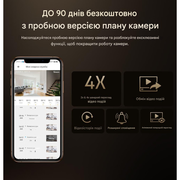 SONOFF CAM Slim Gen2 Розумна домашня WiFi відеокамера від SONOFF за 1145грн (код товару: CAM-S2 )