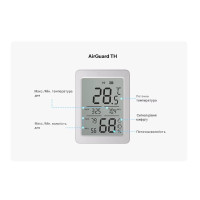 Zigbee датчик температуры и влажности SONOFF AirGuard TH SNZB-02DR2 с большим 3.6" ЖК-дисплеем от SONOFF Zigbee датчик температуры и влажности SONOFF AirGuard TH SNZB-02DR2 с большим 3.6" ЖК-дисплеем от SONOFF