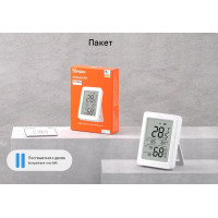 Zigbee датчик температуры и влажности SONOFF AirGuard TH SNZB-02DR2 с большим 3.6" ЖК-дисплеем от SONOFF Zigbee датчик температуры и влажности SONOFF AirGuard TH SNZB-02DR2 с большим 3.6" ЖК-дисплеем от SONOFF