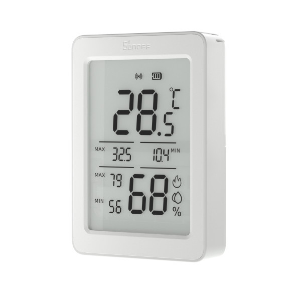 Zigbee датчик температуры и влажности SONOFF AirGuard TH SNZB-02DR2 с большим 3.6" ЖК-дисплеем от SONOFF