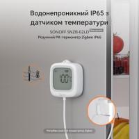 SONOFF SNZB-02LD умный термометр IP65 ZigBee LCD (версия с внежним зондом) от SONOFF