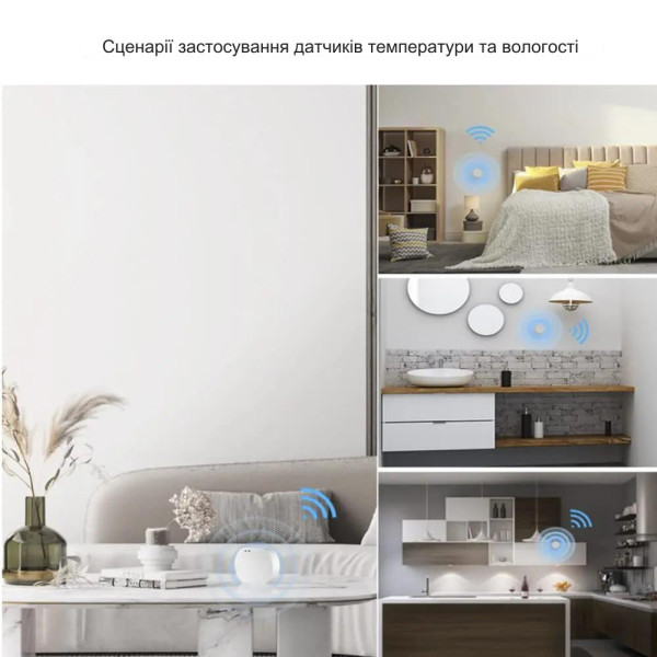 ZB-02SA - Датчик температуры и влажности ZigBee с батарейкой от Qiachip