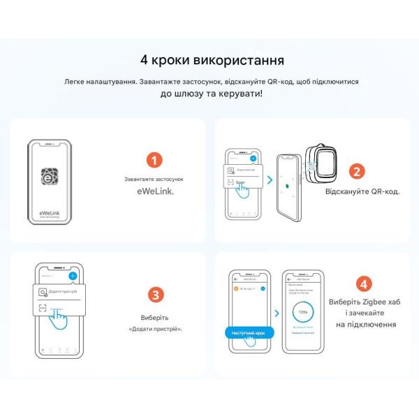 SNZB-02WD Zigbee 3.0 датчик температуры и влажности SONOFF IP65 LCD от SONOFF