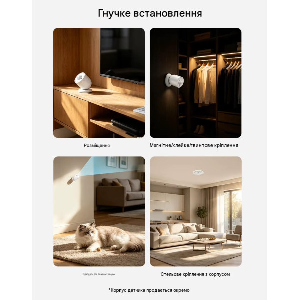 Датчик движения Zigbee SONOFF SenseGuard Motion Gen2 от SONOFF