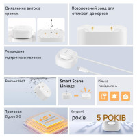 Датчик утечки воды SONOFF Zigbee | SNZB-05P с батарейкой от SONOFF