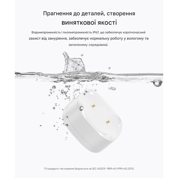 Датчик витоку води SONOFF Zigbee | SNZB-05P з батарейкою від SONOFF за 465грн (код товару: SNZB-05P )