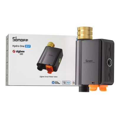 Умный водяной клапан с расходомером SONOFF Hydro One Zigbee (латунь) Умный водяной клапан с расходомером SONOFF Hydro One Zigbee (латунь)