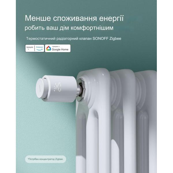 SONOFF Zigbee Термостат клапан для радиатора от SONOFF