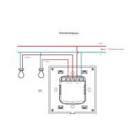 Sonoff TX Ultimate Сенсорный WiFi Настенный выключатель от 1 до 4 кнопок с подсветкой, звуком, вибрацией и возможностью сменных кнопок от SONOFF