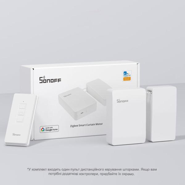 Розумний двигун для штор SONOFF Zigbee від SONOFF за 2895грн (код товару: ZBCURTAIN )