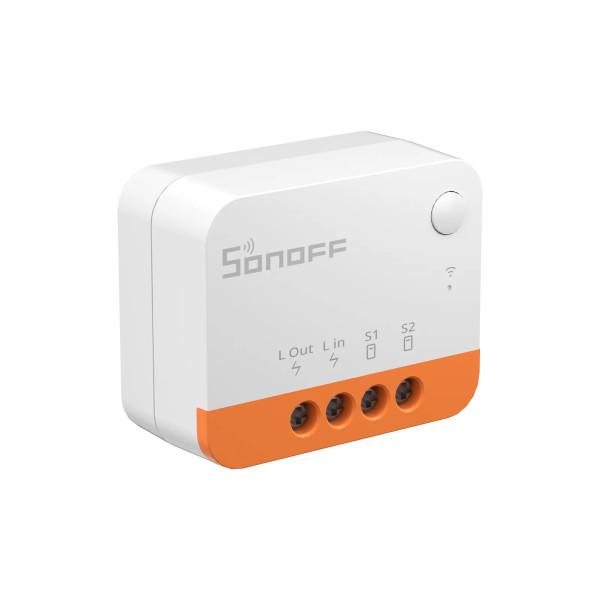 SONOFF Zigbee Mini ZBMINI-L R2 Extreme контроллер выключатель к механическому переключателю с с одной линией питания по фазе (без нейтрали) от SONOFF