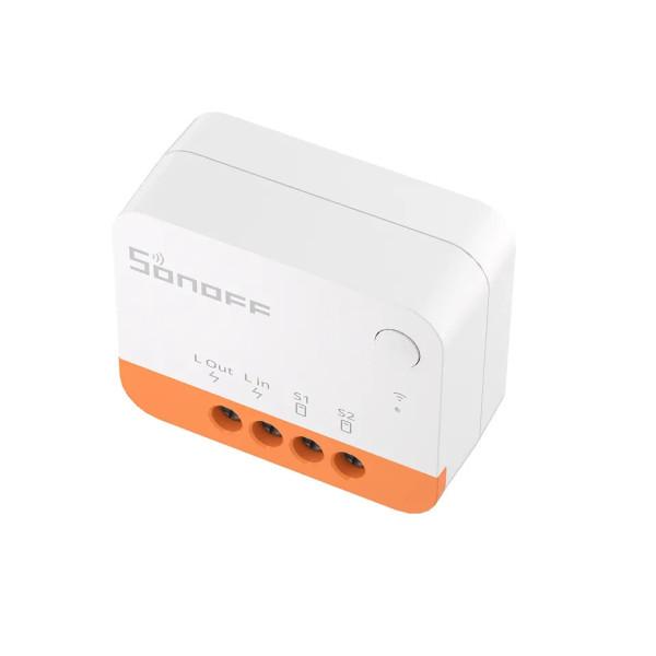 SONOFF Zigbee Mini ZBMINI-L R2 Extreme контроллер выключатель к механическому переключателю с с одной линией питания по фазе (без нейтрали) от SONOFF