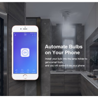 Sonoff Slampher R2 433МГц+WiFi Управляемый Беспроводной Патрон Для Лампы E27 от SONOFF