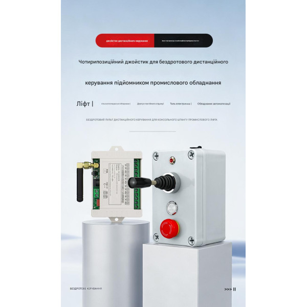 Промышленный комплект дистанционного управления двигателя AK-C240318 (Джойстик + Контроллер на 12-36 Вольт DC) от AOKE