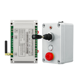 Промисловий 4-канальний радіовимикач AK-C240407 з джойстиком (AC 100-450V)