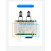 Промышленный 4-канальный радиовыключатель AK-C240407 с джойстиком (DC 12-48V) от AOKE