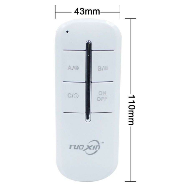 Одно-канальный дистанционный выключатель на 220 вольт с кронштейном к пульту от TuoXin