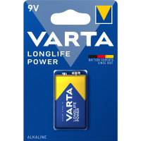 Батарейка алкалайновая Varta Long Life Power RED 9V (Крона) от VARTA