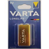 VARTA 9V LongLife Gold 6LR61 (Крона, Алкалайн) +95грн