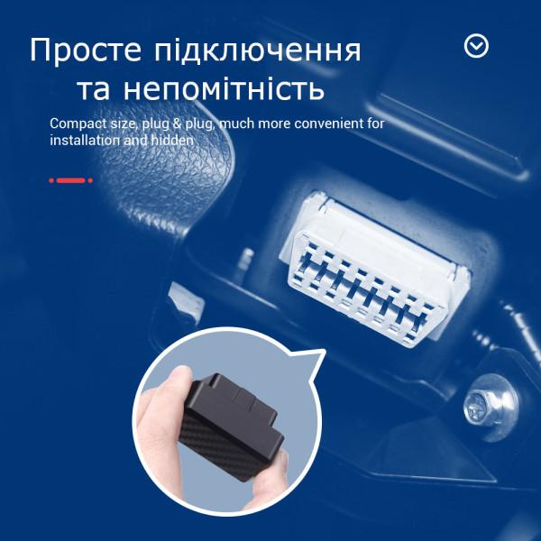 MV66 GPS GSM GPRS OBD Автомобильный трекер-локатор реального времени, с голосовым контролем и бесплатным приложением от MiCODUS