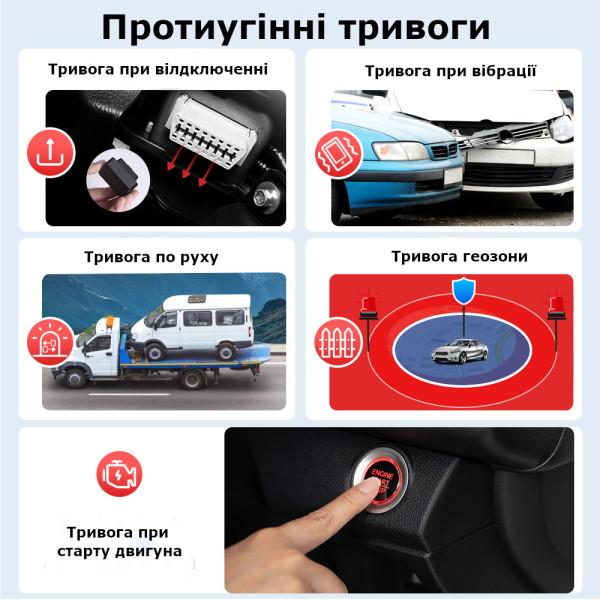 MV66 GPS GSM GPRS OBD Автомобильный трекер-локатор реального времени, с голосовым контролем и бесплатным приложением от MiCODUS