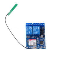 Двухканальное GSM реле по SMS (выключатель) UNV 9/12/24/30 Вольт на SIM800C и STM32 (Без корпуса)