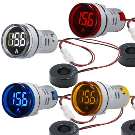 Амперметр індикатор вимірювання напруги  мережі AC 0-100 Ампер 220/230 Вольт на з LED дисплеєм