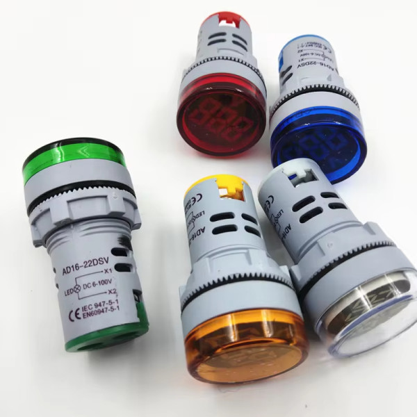 Вольтметр индикатор измерения напряжения сети AC 40-500В с LED дисплеем от TOMZN