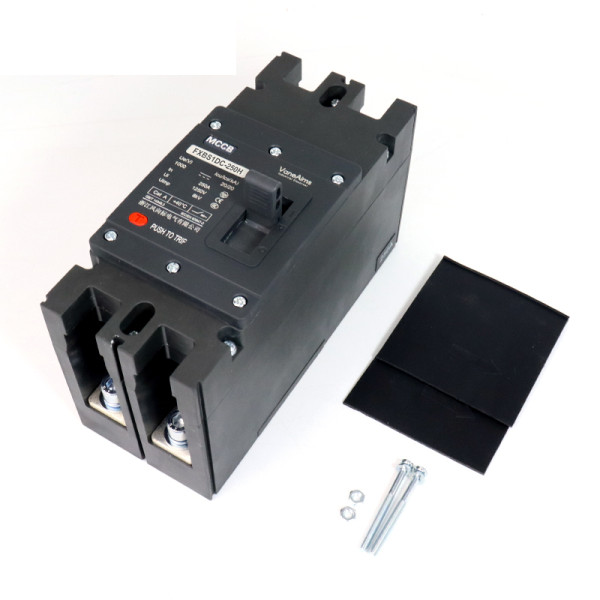 2-полюсный DC модульный автоматический солнечный выключатель постоянного тока до 1500 Вольт300A 350A 400A MCCB для фотоэлектрической системы от SZDQ