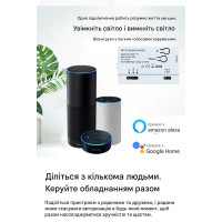 1-но канальний WIFI+Радіо 433 МГц вимикач-реле (сухий контакт) на 5/7-32 Вольти або 5/85 -265Вольти додаток Tuya або SmartLife від Qiachip за 295грн (код товару: 1SRT )