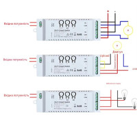 Двухканальный Беспроводной WiFi+Радио на 433 МГц Выключатель с релейным выходом на 7-32 или 220 Вольт для EWelink от EACHEN